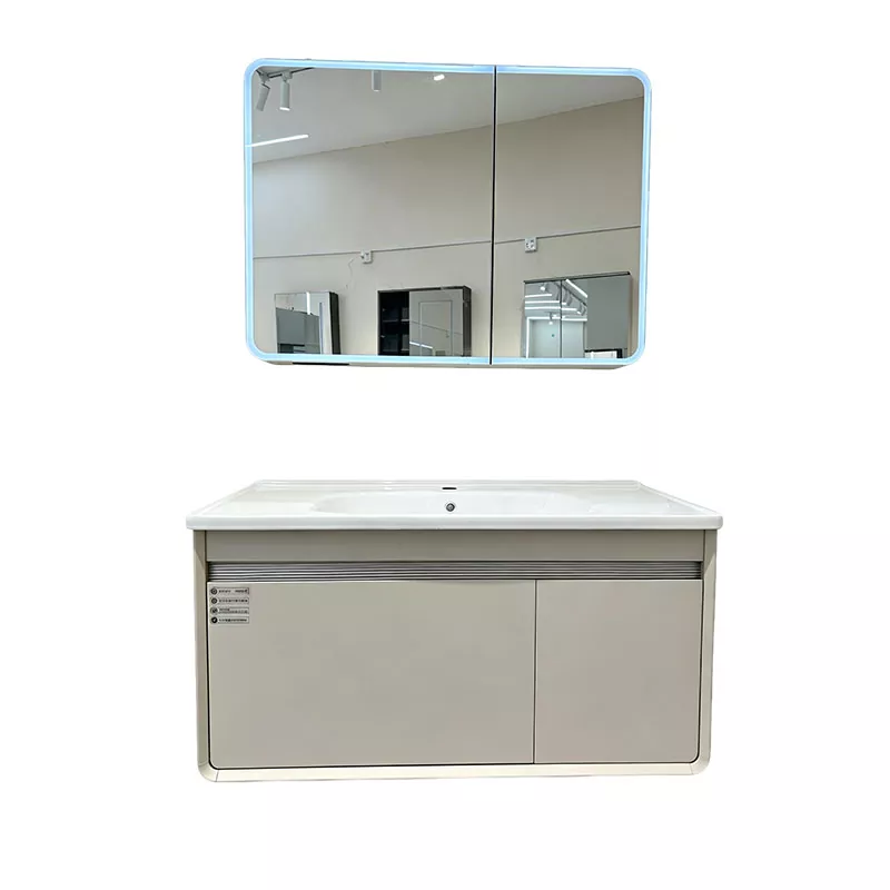 현대적인 미니멀리스트 PVC 욕실 세면대